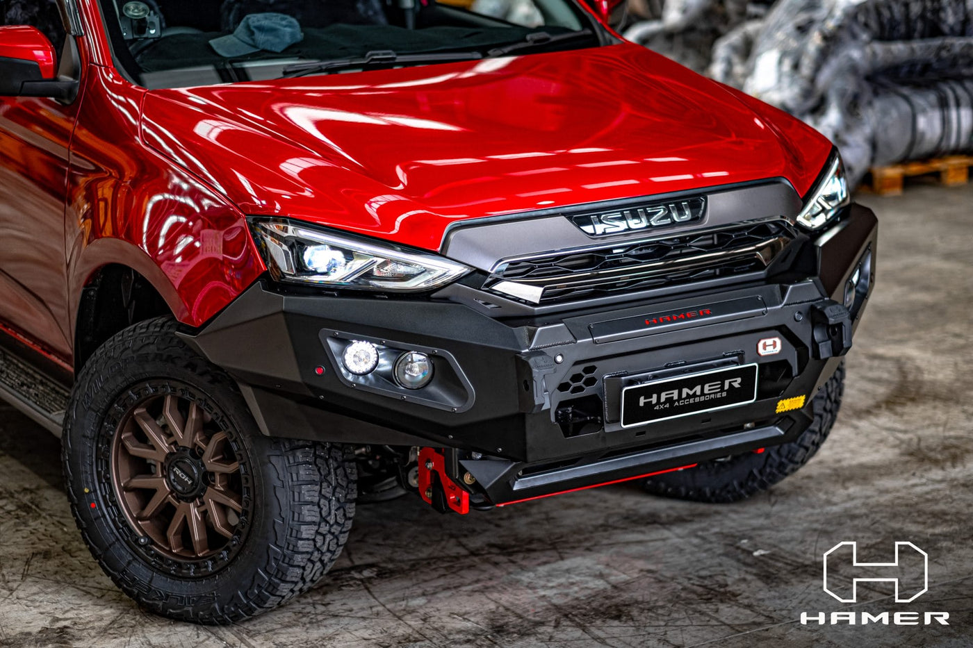 King series bull bar for Isuzu MU-X (2021 - Present)