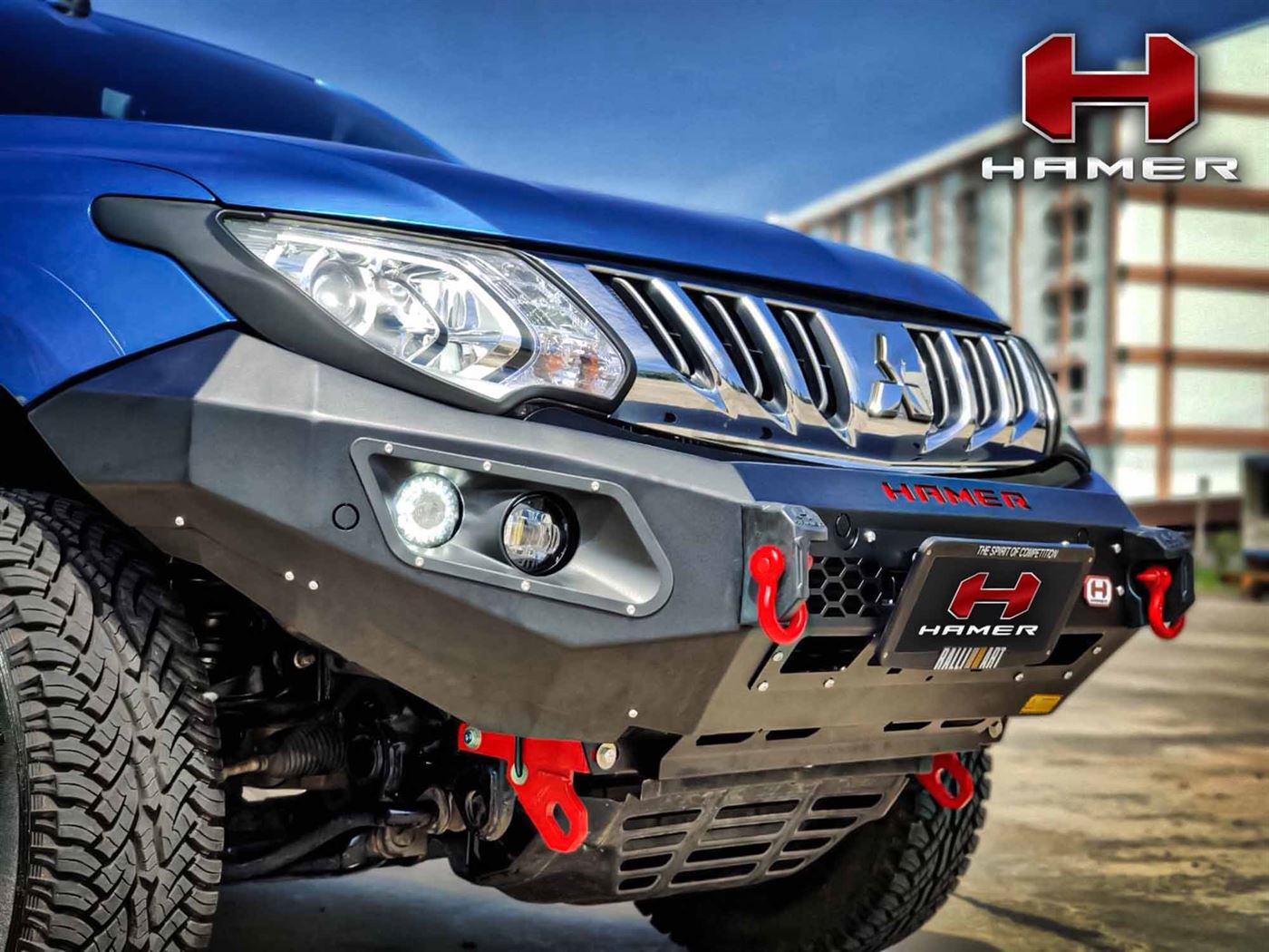 King series bull bar for Mitsubishi Triton MQ (2015 -2018)