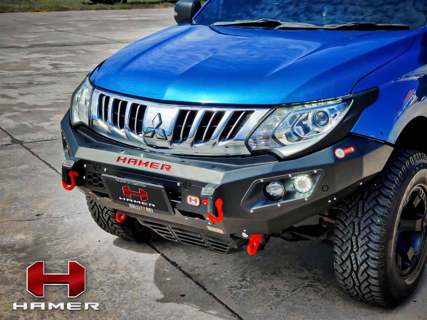 King series bull bar for Mitsubishi Triton MQ (2015 -2018)