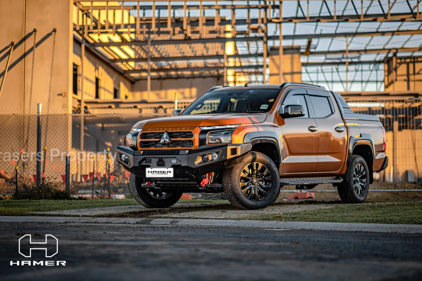 King series bull bar for Mitsubishi Triton MV ( 2024 - Present )