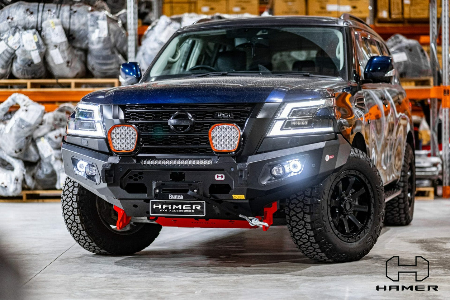 King series bull bar for Nissan Patrol Y62 Series 5 (2020 - Present)
