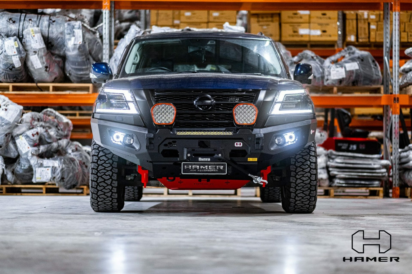 King series bull bar for Nissan Patrol Y62 Series 5 (2020 - Present)