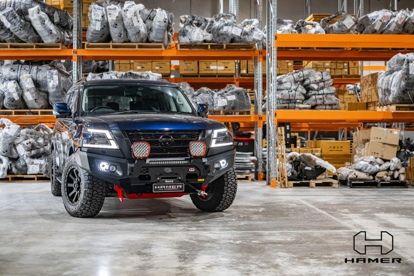 King series bull bar for Nissan Patrol Y62 Series 5 (2020 - Present)