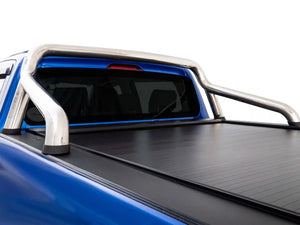 HSP Roll R Cover LDV T60 Dual Cab Mega Tub with Chrome Sports Bars