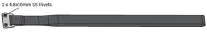 Load Shield Replacement Pull Handles  Ford Ranger PXIII 2019-2022