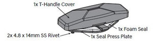 Load Shield Replacement T-Handle Cover  Ford Ranger PX 2011-2015