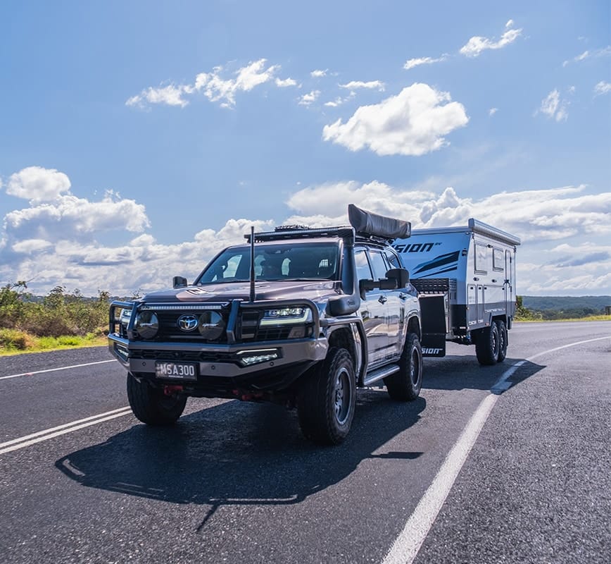 LandCruiser 100 Series Towing Mirrors