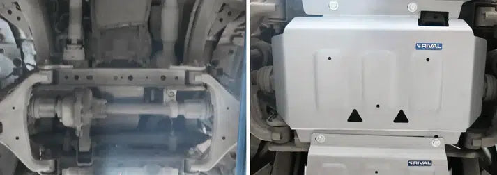 Aluminium Engine Underbody Armour Ford Ranger PX1 PX2 PX3  Everest 2015-2022  Mazda BT-50 2011-2020
