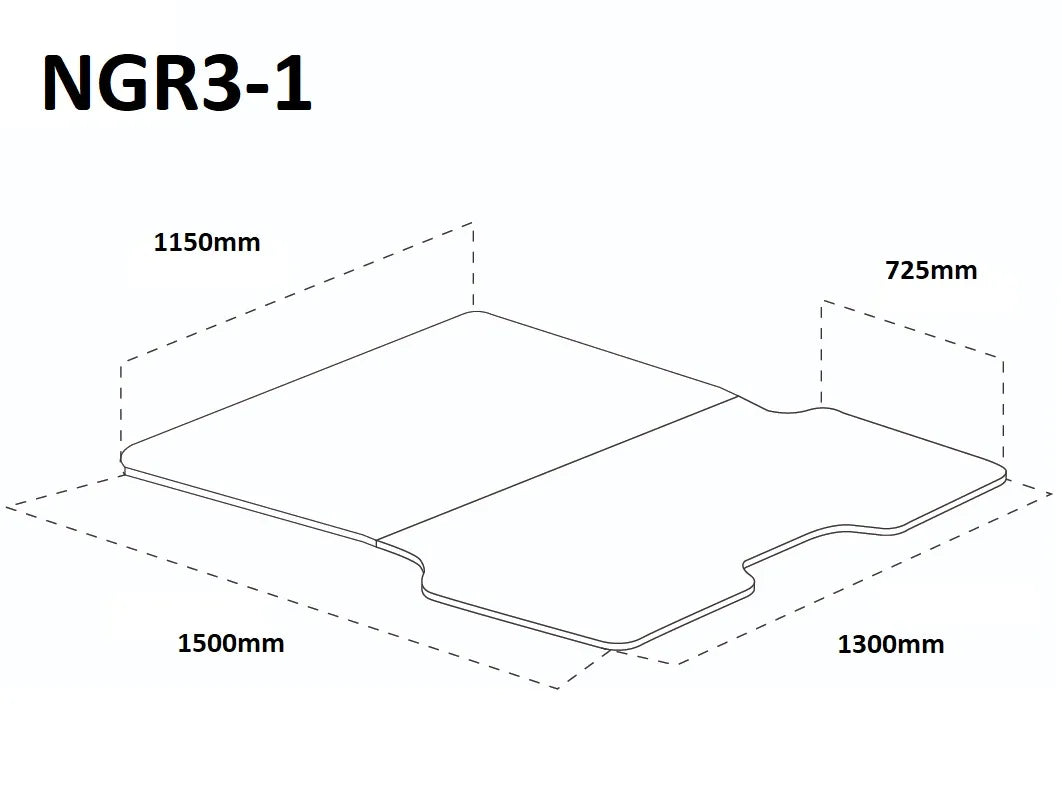 HSP Loadslide – Ford Next Gen Ranger/Raptor Dual Cab (Without Liner)