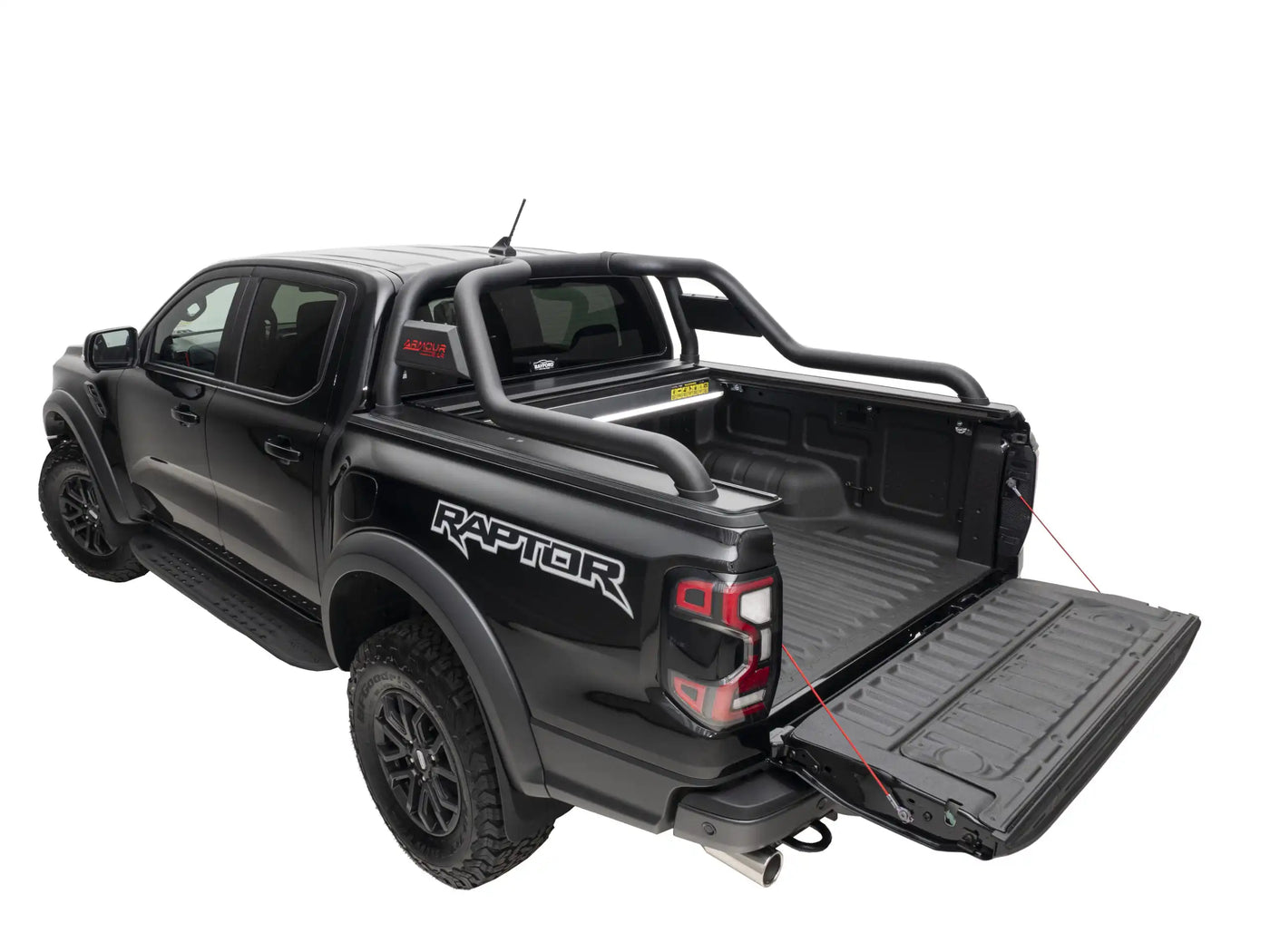 Ford Ranger Next Gen 2022 Electric Roll Top to Suit Armour Bar Sports bar