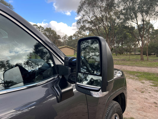 Clearview Next Gen towing mirrors for Toyota LandCruiser 300 Series 2021-2024