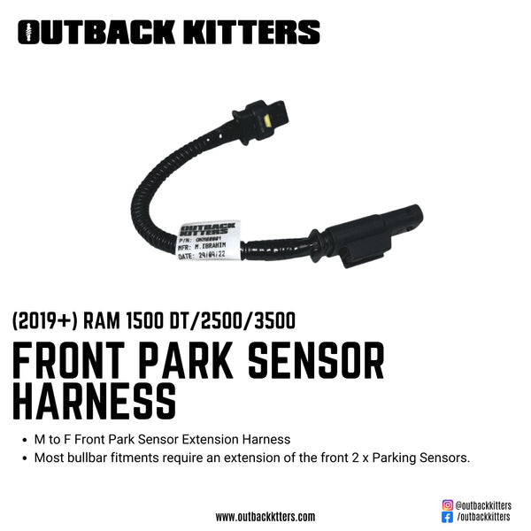 Front Park Sensor Harness - 2019+ Ram 1500 DT/2500/3500