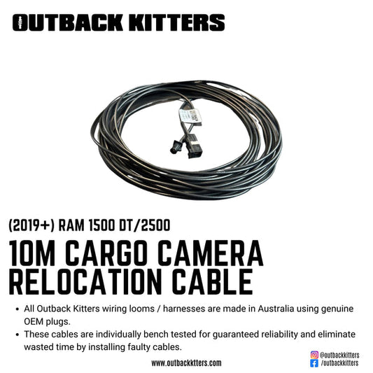 Outback Kitters 10m Cargo Camera Relocation Cable