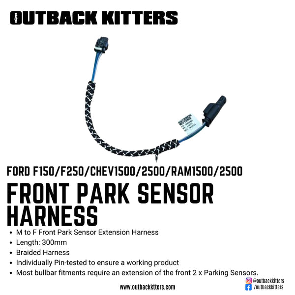 Front Park Sensor Harness - Ford F150/Ford F250/ Chev 1500/ Chev 2500/ Ram 1500/2500