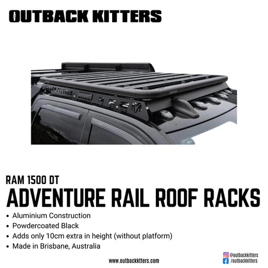 Ram 1500 DT Adventure Rails Roof Racks