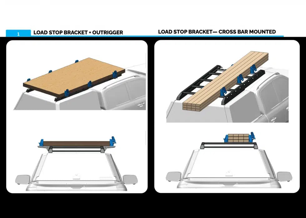 CANTILEVER LOAD STOP KIT (Pair with Ratchet)