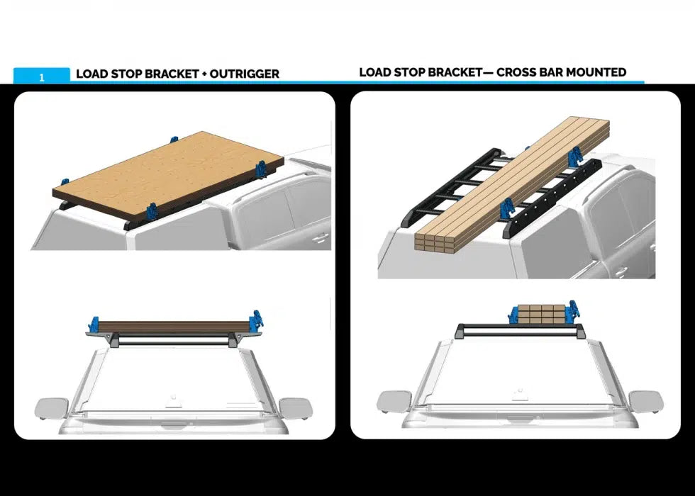 1/4 CANTILEVER OUTRIGGER 200mm EXTENSION (Pack of 3)