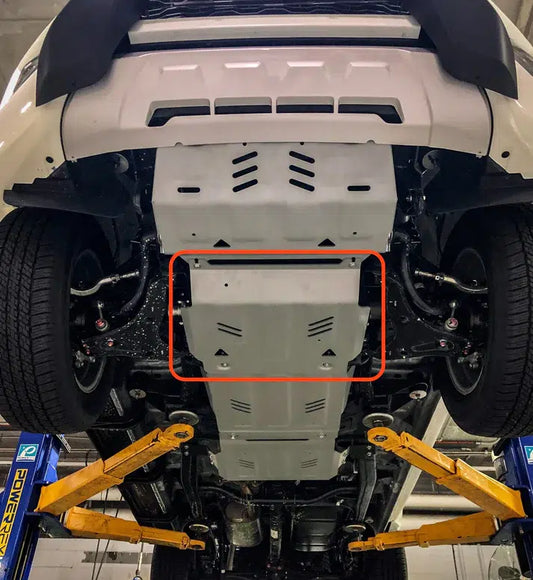 Aluminium Transmission Underbody Armour Mitsubishi Triton 2015-2023 / Pajero Sport 2015-On