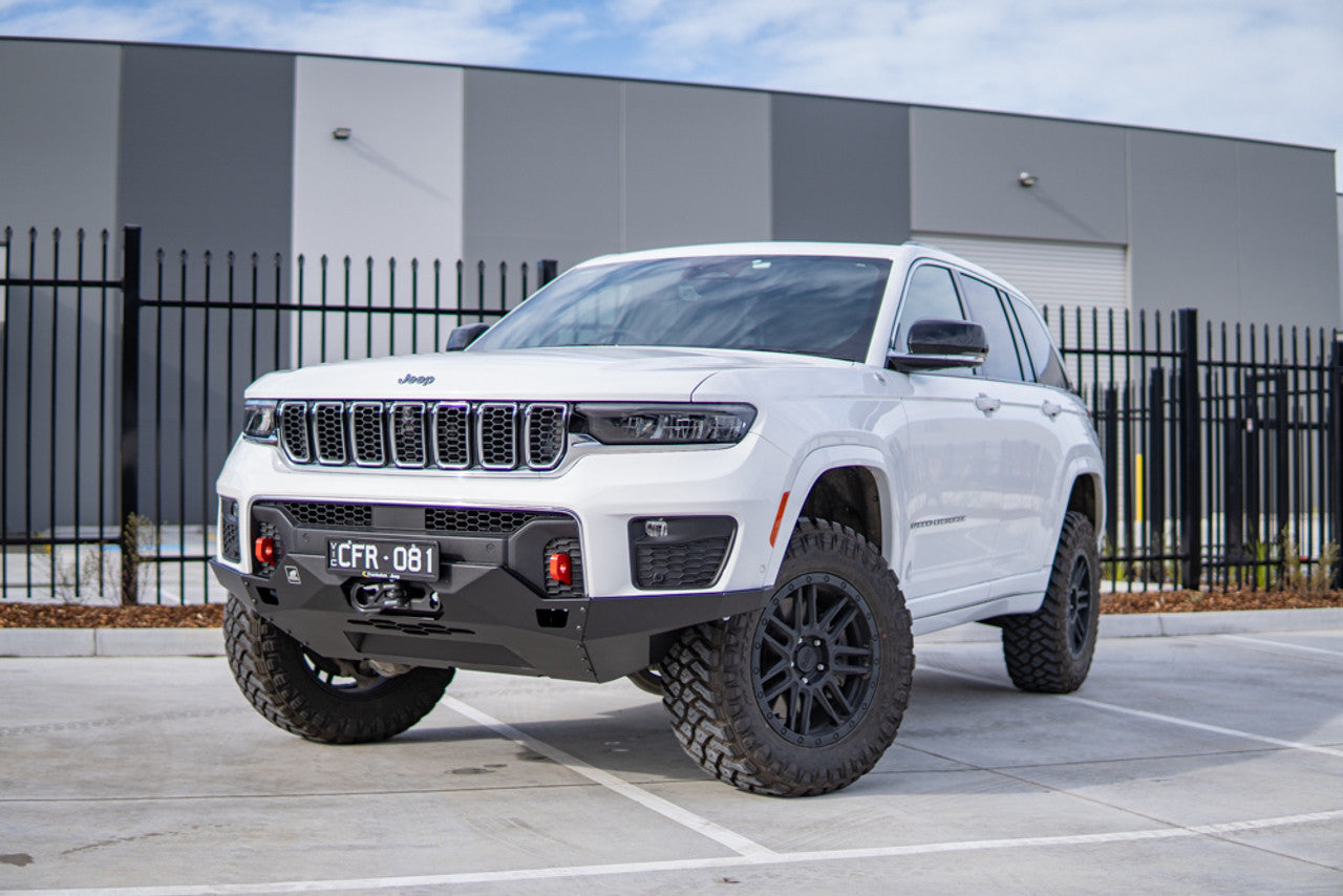Pre Runner, Steel front bumper WL and L Grand Cherokee 2022 to current Overland Only