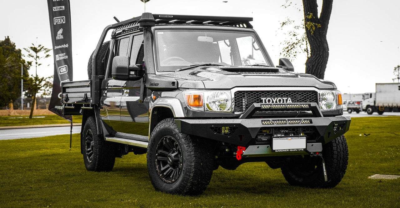Predator Bull bar, Suitable for Toyota Land Cruiser 76, 78, 79 Series, 2007-2023