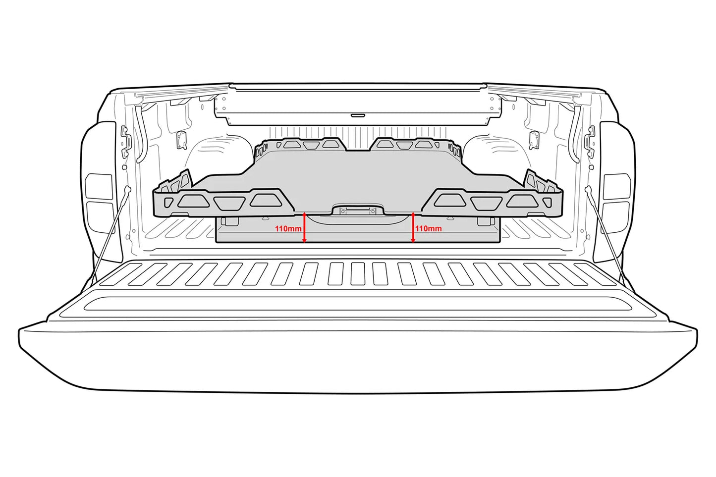 HSP LoadSlide – Toyota Hilux Revo Dual Cab (Rugged X, SR5 & SR)