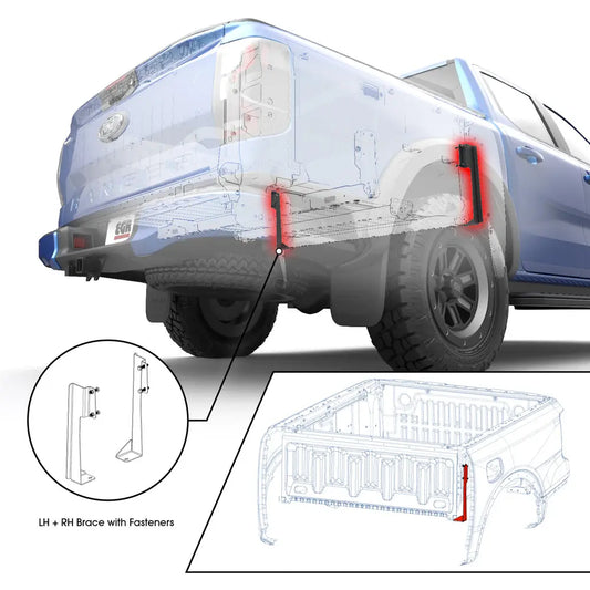 EGR Lower Tub Strengthening Bracket  Ford Ranger RA 2022-Onwards
