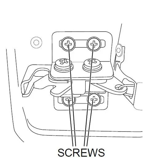 Hard Lid Rear Latch Kit  Volkswagen Amarok 2017-2023