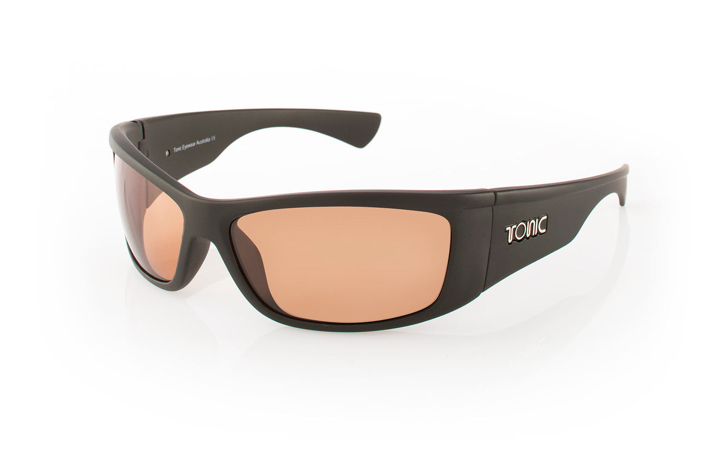 Tonic Shimmer Sunnies - Matte Black / Grey