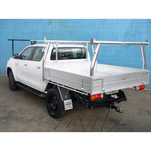 Tray Back Trade Rack Set suitable for use with Toyota SR5 Hilux
