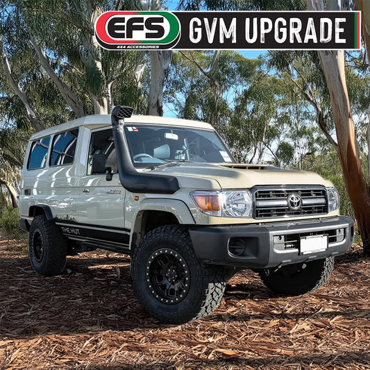 Toyota Landcruiser J7 78 series wagon 09/2022+ 3950kg GVM Upgrade