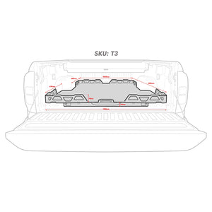 Tray Sliders Mitsubishi Triton MV