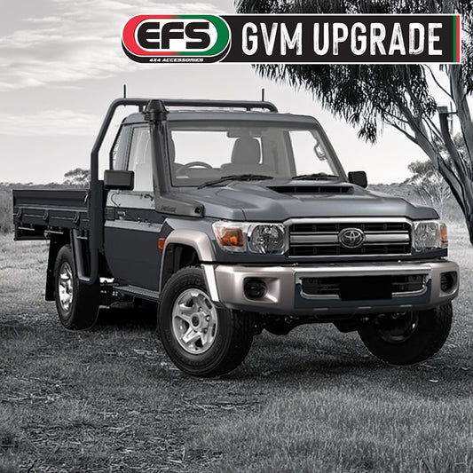 Toyota Landcruiser VDJ79 Series Single & Dual Cab 08/2012 to 08/2022 3950kg GVM Upgrade