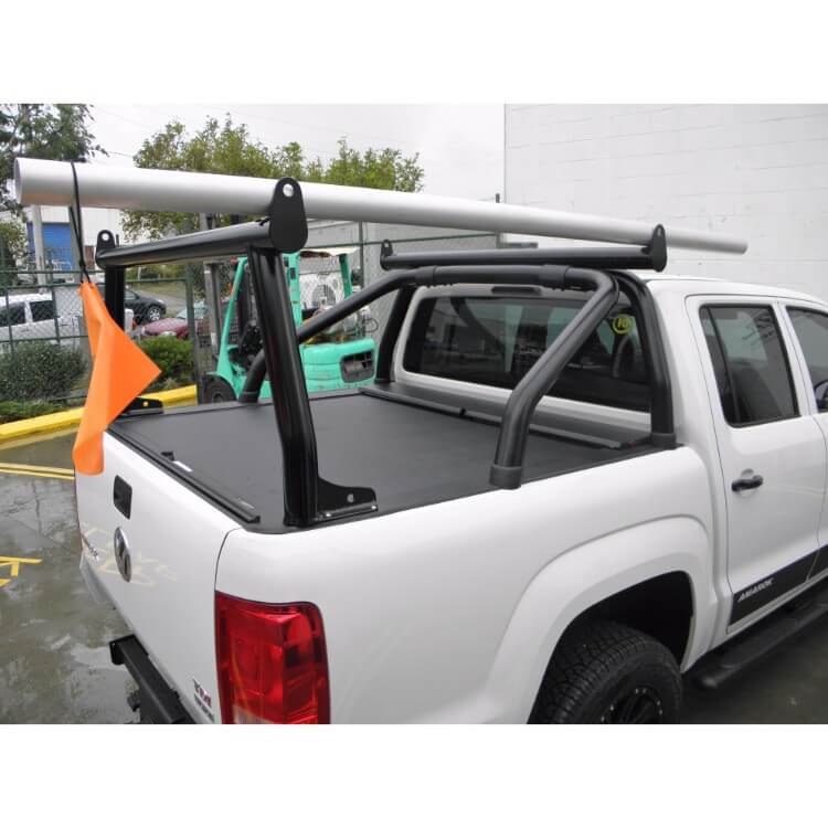 VW Amarok Adaptor Rack Set P/Coated Black