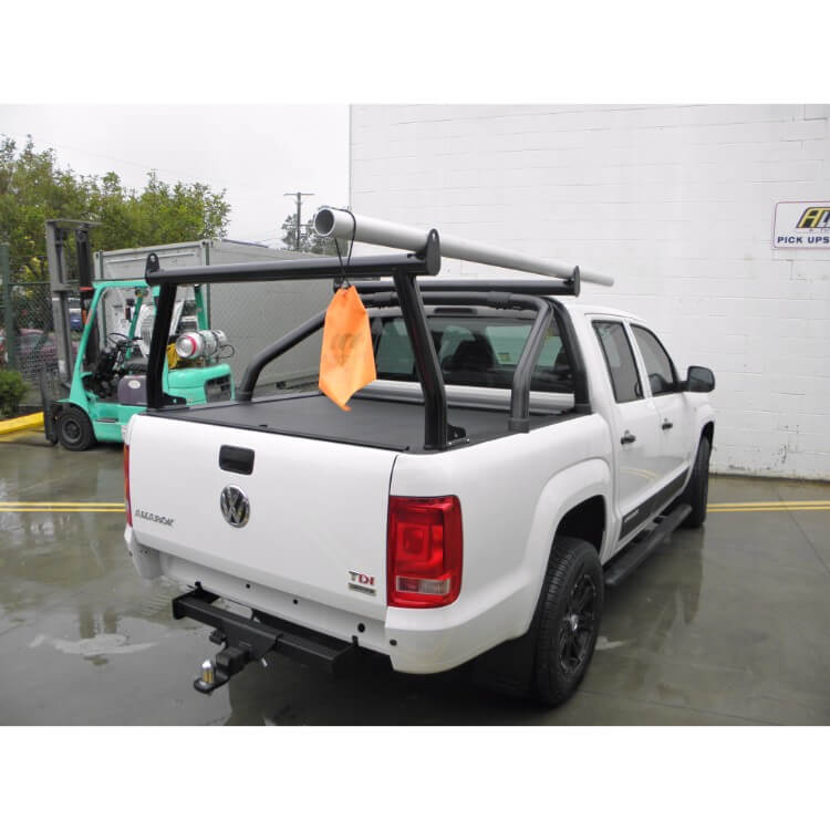 VW Amarok Adaptor Rack Set P/Coated Black
