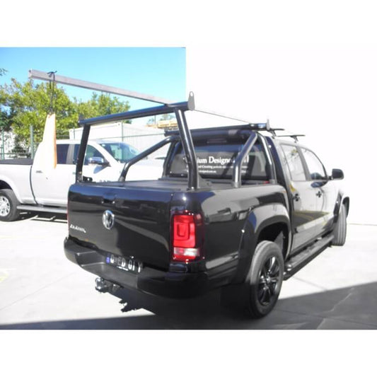 VW Amarok Adaptor Rack Set P/Coated Black