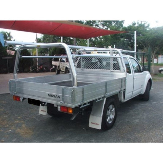 Trayback Style Racks with Welded Support Bars and Loops suitbale for use with Nissan Navara
