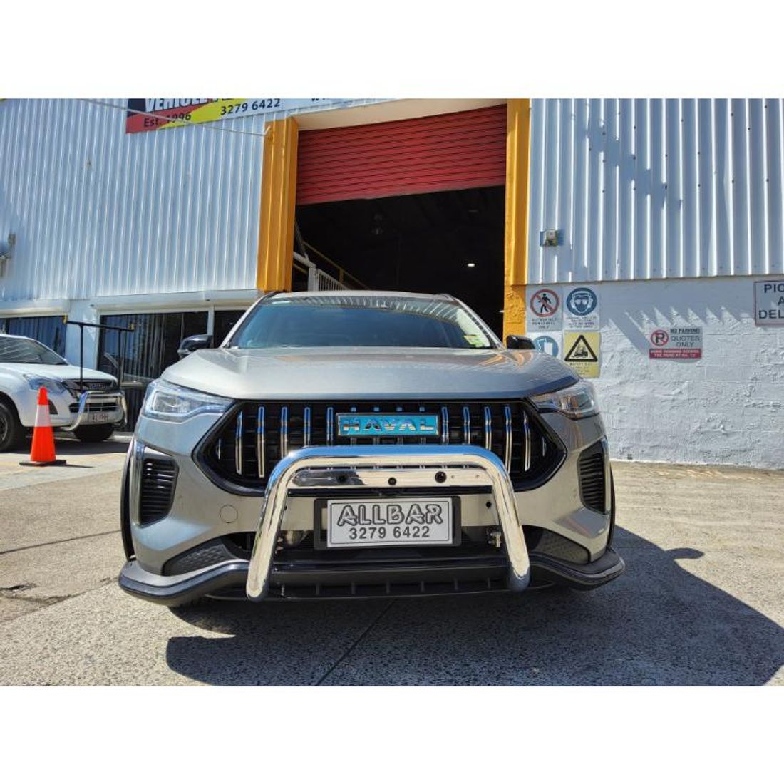 Alloy Polished Nudgebar to 2024+ Haval Jolion