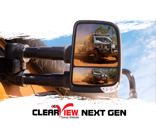 Clearview Next Gen towing mirrors for Great Wall Cannon MY21 on