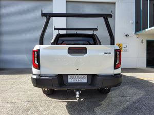 Black Alloy Adaptor Rack set to suit 2026 SR5 Hilux