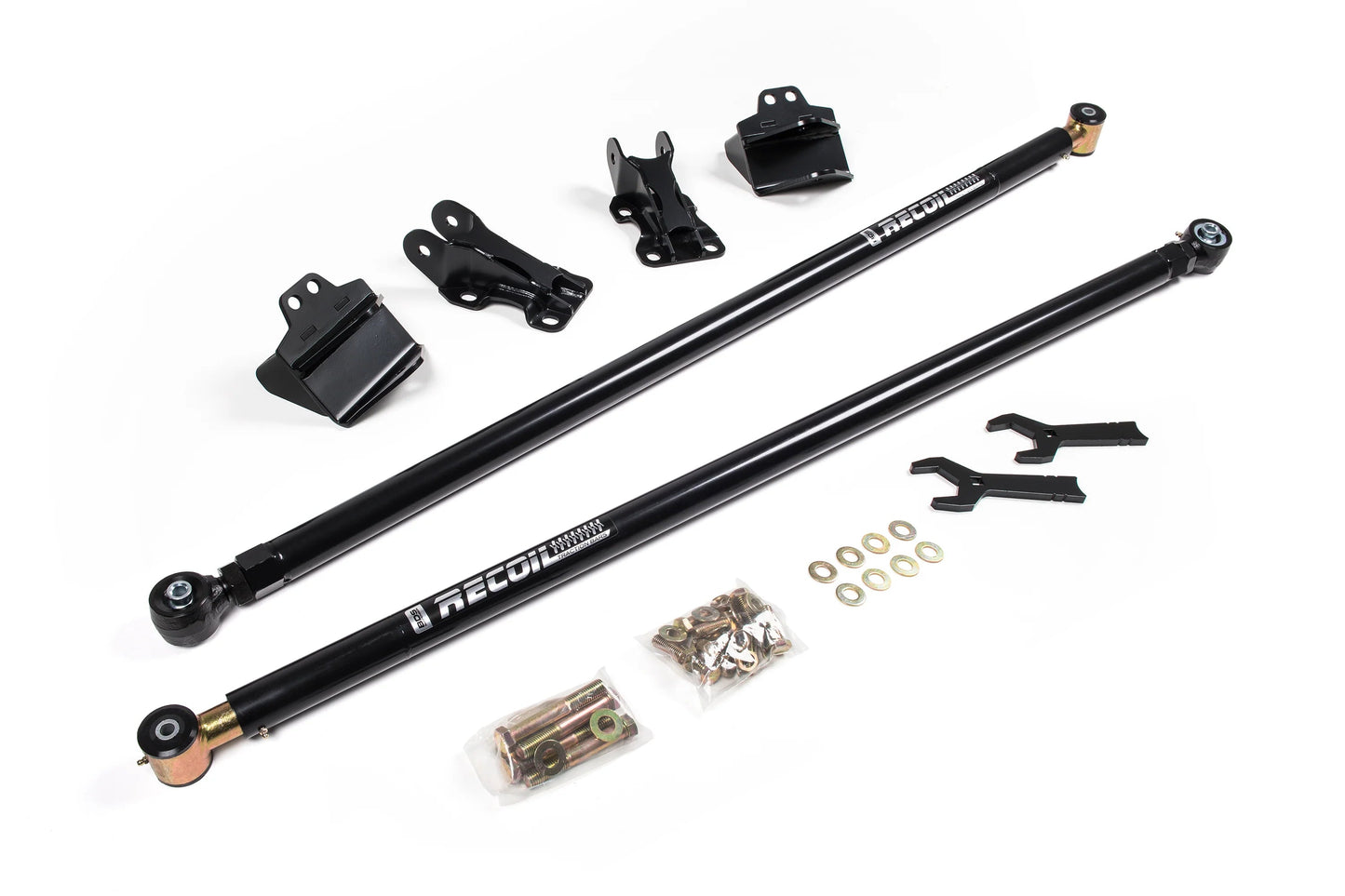 BDS Suspension 2001-2010 Chevy/GMC 2500/3500 HD Recoil Traction Bar Kit
