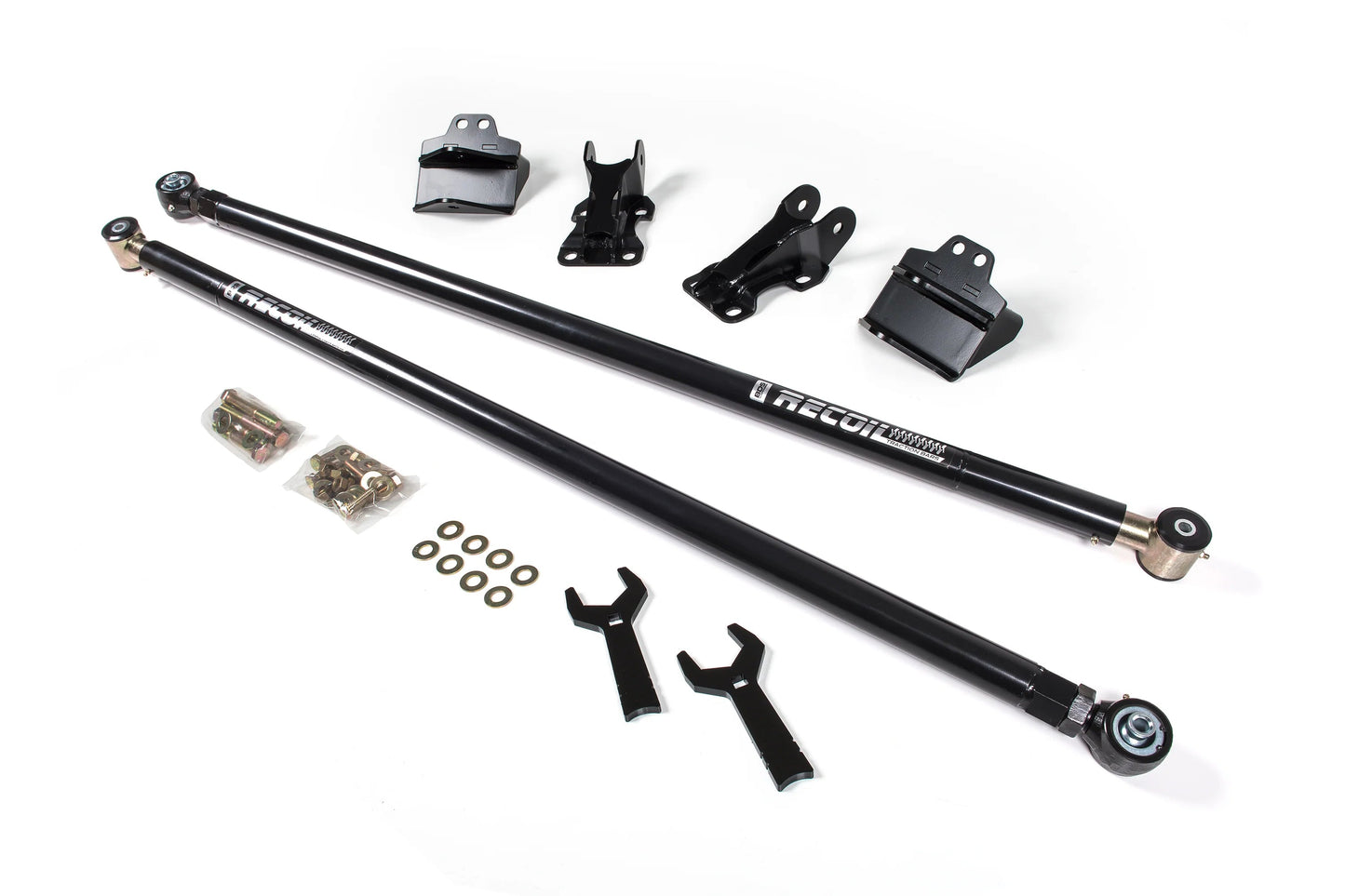 BDS Suspension 2001-2010 Chevy/GMC 2500/3500 HD Recoil Traction Bar Kit