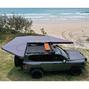 Boss Shadow 270XL Awning With Zip Rooftop Tent Entry - LHS Passenger Side