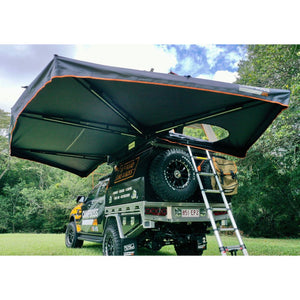Boss Shadow 270XL Awning With Zip Rooftop Tent Entry - LHS Passenger Side