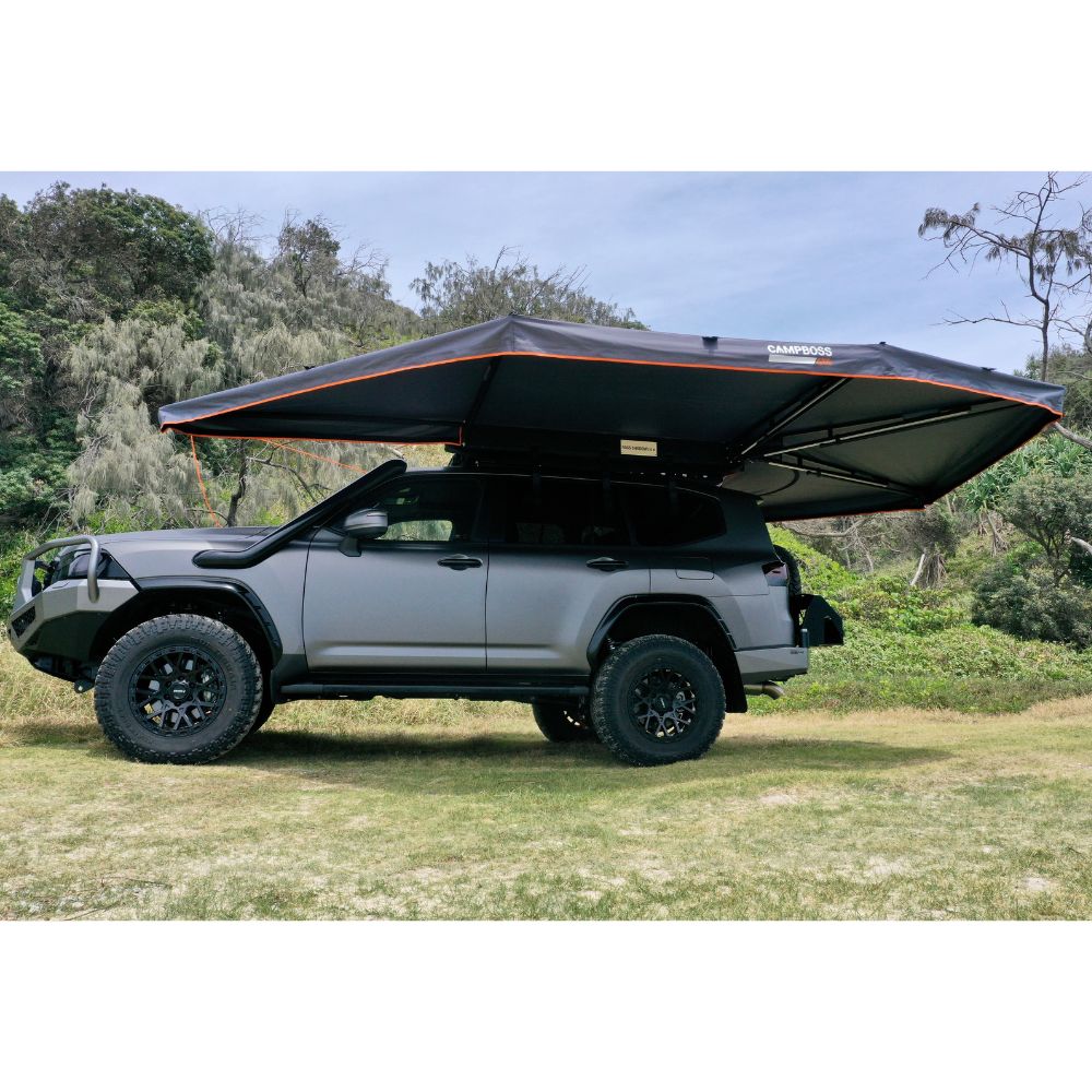 Boss Shadow 270XL Awning With Zip Rooftop Tent Entry - LHS Passenger Side