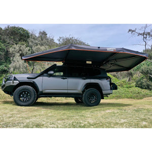 Boss Shadow 270XL Awning With Zip Rooftop Tent Entry - LHS Passenger Side