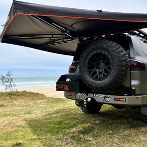 Boss Shadow 270XL Awning With Zip Rooftop Tent Entry - LHS Passenger Side