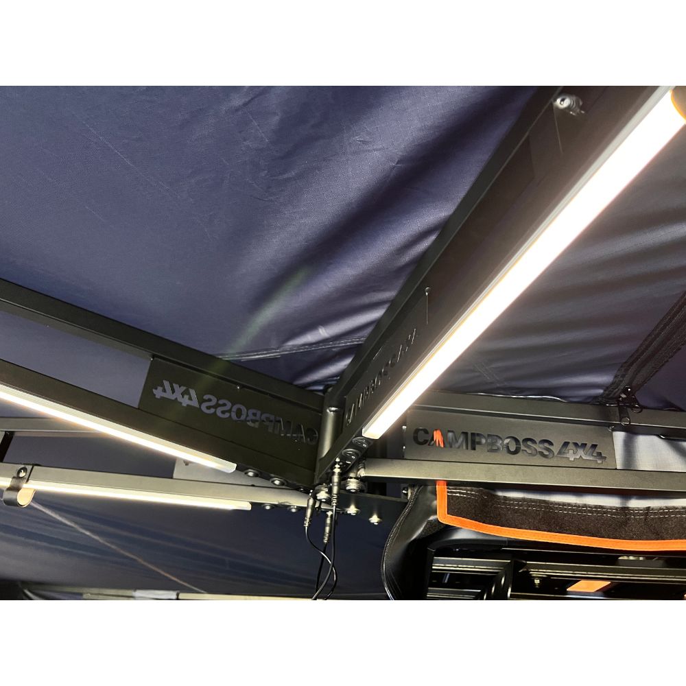 Boss Shadow 270XL Awning With Zip Rooftop Tent Entry - LHS Passenger Side