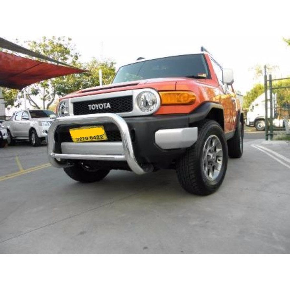 Series II Polished Nudgebar to suit FJ Cruiser