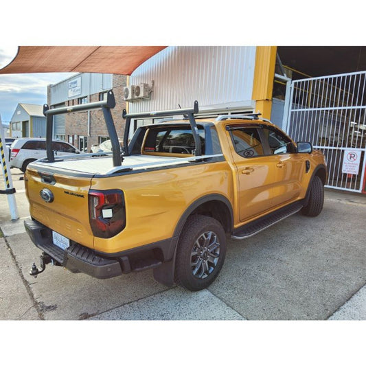 P/Coated 63mm Front & Rear Removable Trade Racks to suit the new Next-Gen Ford Ranger Wildtrak