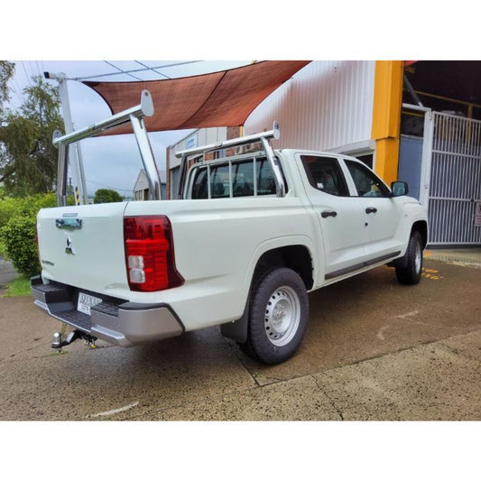 Polished 76mm Trade Racks to suit Mitsubishi MV Triton